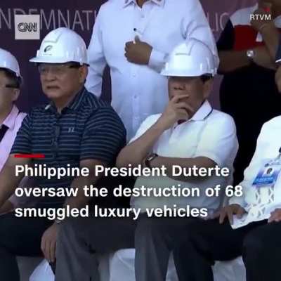 Your Luxury cars were demolished.
