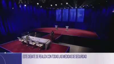Matías del Río con micrófono abierto previo debate Jadue-Boric: «Tengo miedo que no salga el tema Cuba con la potencia que requiere hoy día»