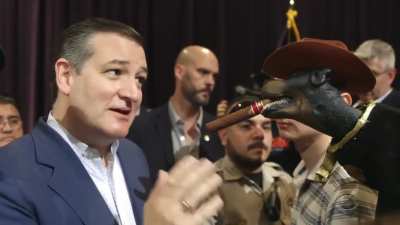 Ted Cruz meets Triumph The Insult Comic Dog