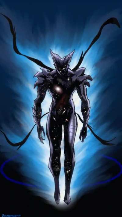 Cosmic Garou walking GIF by me.