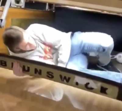 Messing with the bowling lane