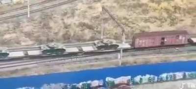 More T-55s are heading to Ukraine. Appropriate music added