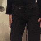 Yoga pants under jeans mean you can get comfy in the middle of a long trip, have a excuse to play with yourself & tease the rest of the passengers... [GIF]