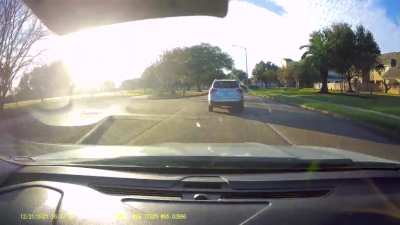 Braked so hard my radio changed stations