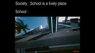 We live in a society