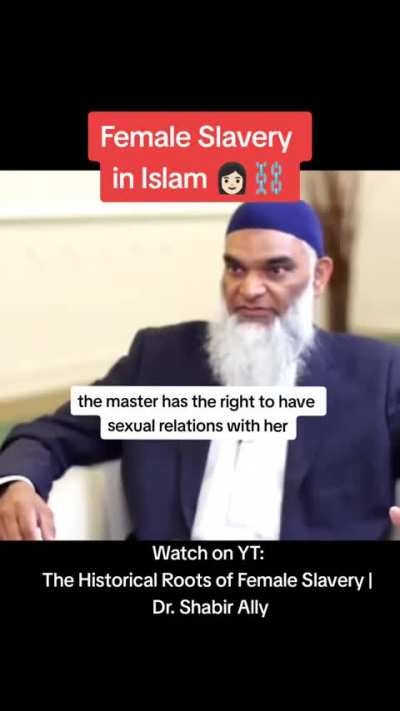 Female slavery in Islam explained by Imam Dr. Shabir Ally