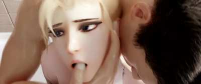 Mercy Shower Time, (GnomFist)