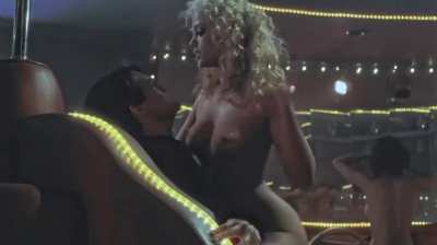 Elizabeth Berkley, lap dance from SHOWGIRLS