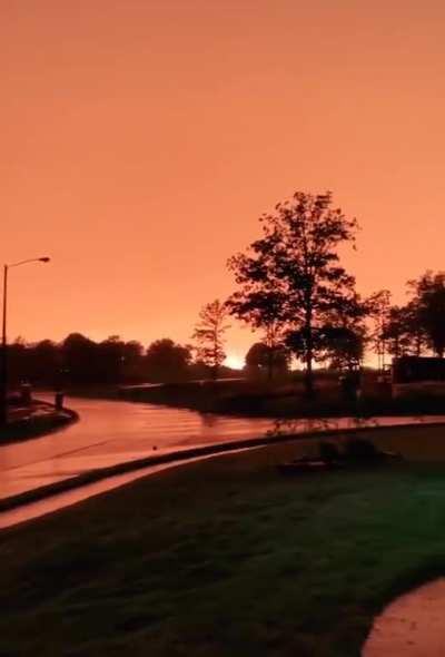 Lightening strike