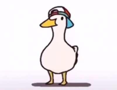 dancing duck