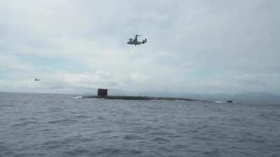 MV-22B Osprey attached to the 