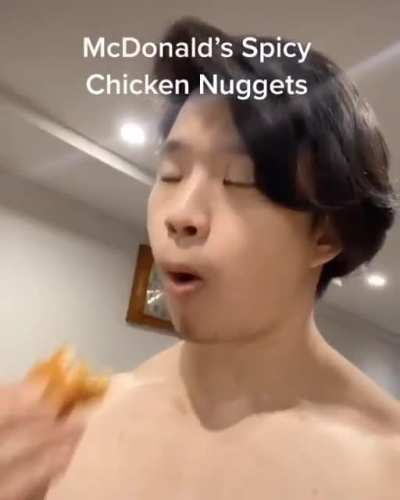 mcdonalds spicy nuggets are built different