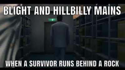 After a few hours (a by a few I mean a LOT) of playing dead by daylight here’s a few conclusions I can draw about the killer mains (this is a joke please don’t be angry at me for this)