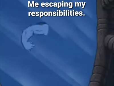 And never coming back.