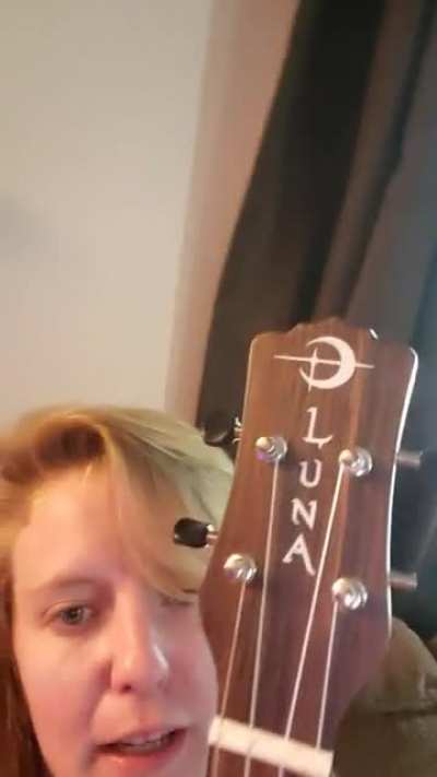 Was suggested I post this here. Super excited about my new baritone ukulele