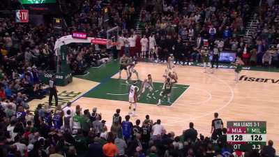 [Highlight] Bucks don't even get a shot off to end the game