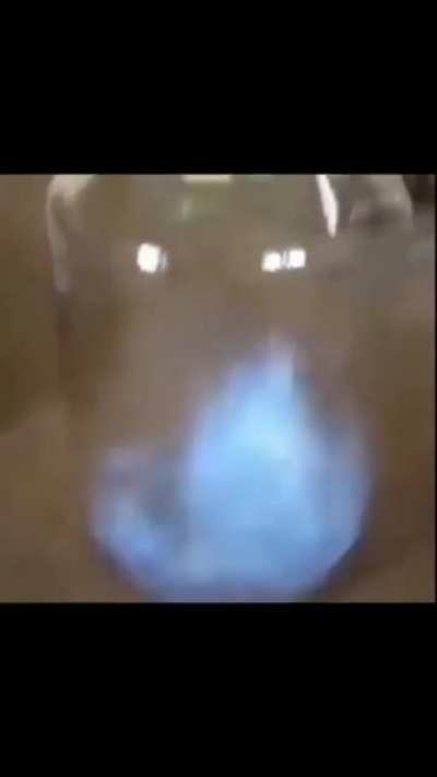 That is an interesting flame pattern