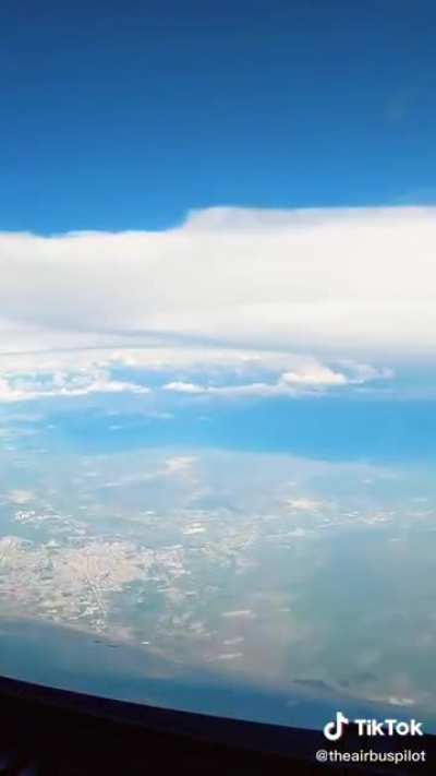 Sped up plane flight
