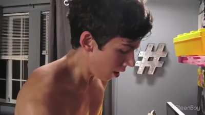two twinks cum
