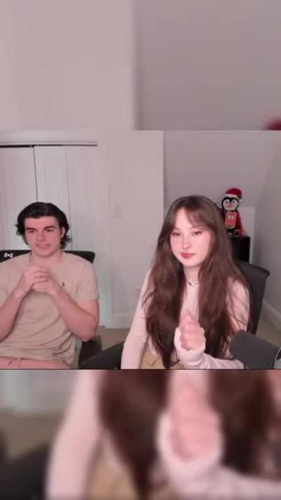tina being cute