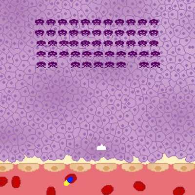Tissue Invaders: my ~95% complete submission for a Science/Art showcase at my school. It's depicting agoni<wbr>st-in<wbr>duced activation of T cells to fight cancer. Happy with it so far (it's my first time animating), but open to suggestions!