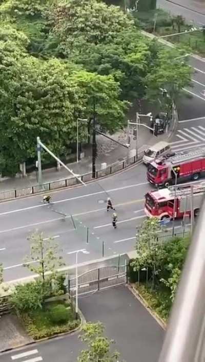 So…this happened in Shanghai