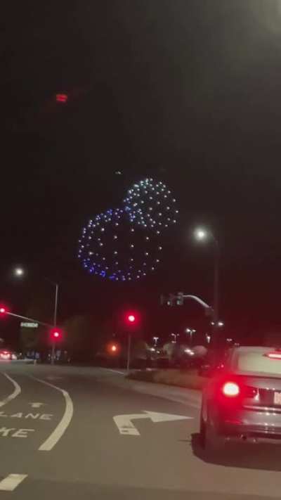 Drone light show