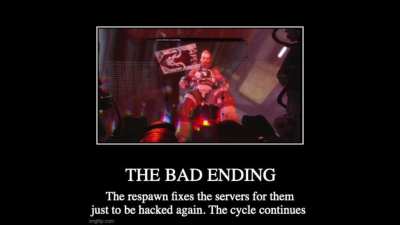 Titanfall 2 Server hack, ALL ENDINGS (Ending explanation in the comments)