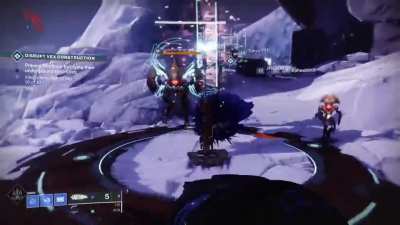 This gives me a new respect for D2s physics, and it now makes this my favorite weapon in the game