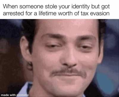 identity theft is not a joke jim!
