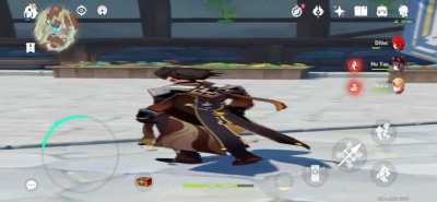 Wide Zhongli Walking