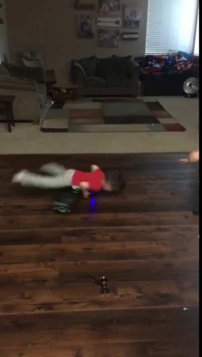 All aboard the hovercopter