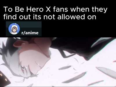 What a shame (To Be Hero X)