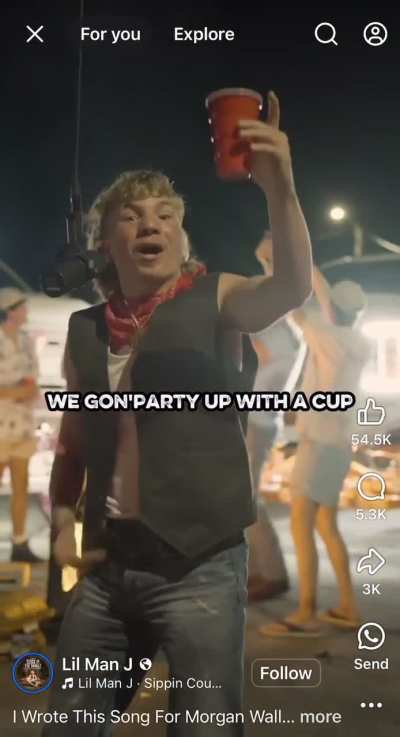 If this ain’t country, I don’t know what is.