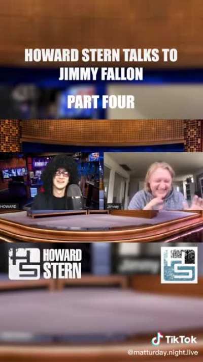 This is the same guy that did Trump’s concession but his Howard Stern is impeccable