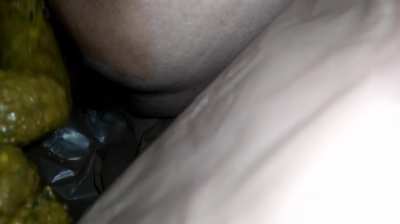 My Asian bbw pooping for me