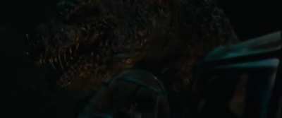 This was honestly one of the most heart stopping scenes I've ever experienced in a Godzilla film, and this is barely 10 minutes in
