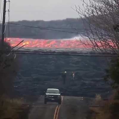 Lava flow