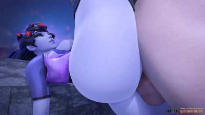 Widowmaker Standing Fuck (Kaeg, Audiodude) [Overwatch]