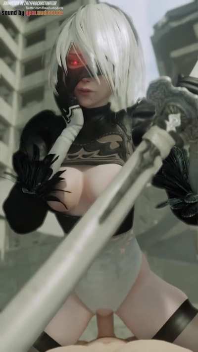 2B Malfunction Cowgirl POV (Lazy<wbr>procr<wbr>astin<wbr>ator, Audiodude) [Nier: Automata]
