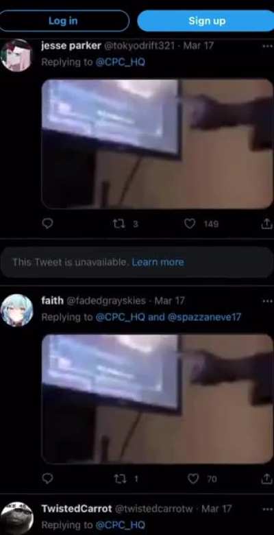 Imagine the social media person’s face