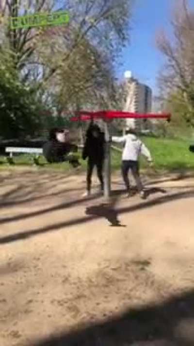 Round and round we go, where we stop nobody knows