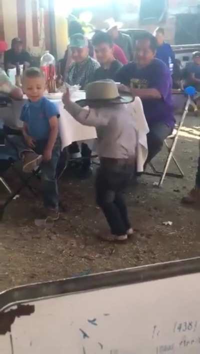 Cut a rug little man!!