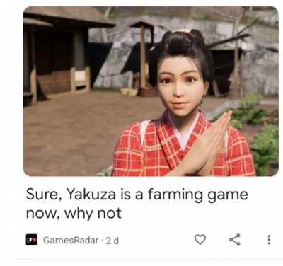 Come on down and Farm with us, Sakamoto!