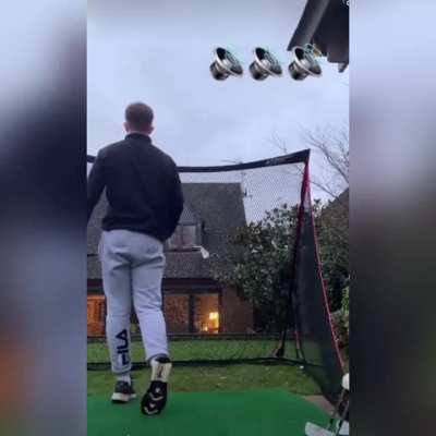 WCGW Playing Behind the House Golf *sound on*