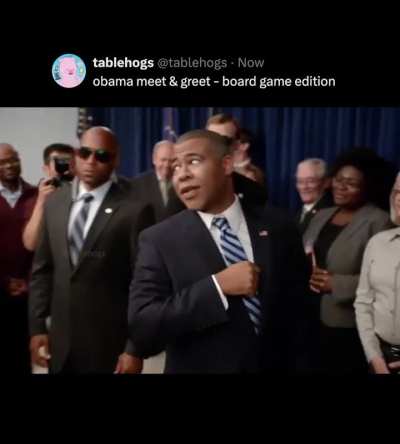 obama meet & greet - board game edition