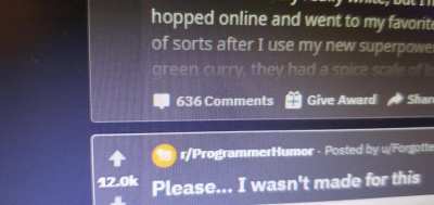 I think there's too much caffeine in the comments
