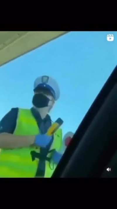 just a regular alcohol breath test