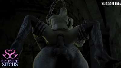  Ada vs Regenerator's creampie (Sens<wbr>ualSi<wbr>rens) [Resident Evil] 