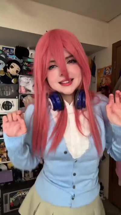 Miku Nakano (cosplay by me)🩷